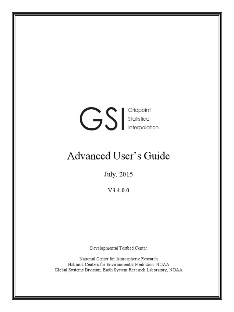 Advanced GSI User's Guide V3.4.0.0 | PDF | Scripting Language | Library ...
