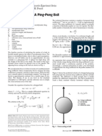 Ping Pong Ball Drop - Published Article