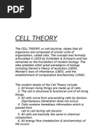 Cell Theory