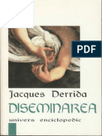 Jacques Derrida - Diseminarea