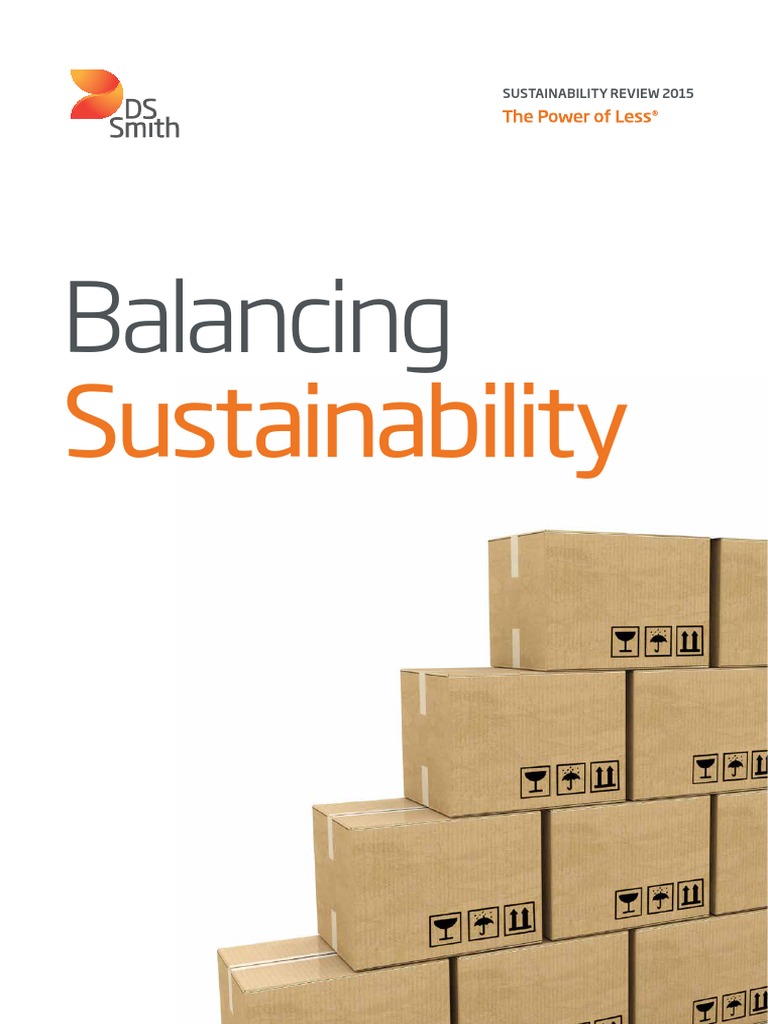 Sustainability Report of DS Smith Packaging And Labeling Sustainability