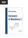 M. Rades - Dynamics of Machinery 1