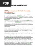 Download Debate Materials - Death Penalty for Corruptors by Rahmi Izzati Putri SN279172760 doc pdf