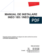 Manual de Instalare INEO 165,185 RO - Final