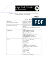 English 10 Syllabus 2015-16