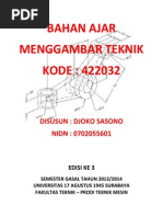 Download Materi Menggambar Teknik Tm Bsi 20151 by Dikrie Alief Zaini SN279181437 doc pdf