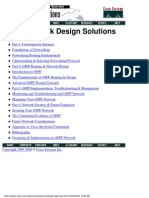 OSPF Network Design Solutions