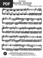 Boogie Woogie Piano Sheet Music Collection | PDF