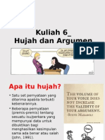 Berhujah dan Argumen Secara Berkesan