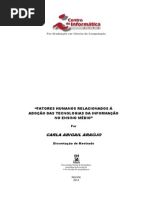 Fatores humanos relacionados à adoção das tecnologias da informação no ensino médio
