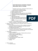 Posibilitatea Reluarii Tratamentului Endodontic Ortograd: Motive, Moment, Instrumentar, Tehnici Si Metode