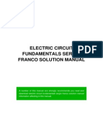 Electric Circuit Fundamentals Sergio Franco Solution Manual