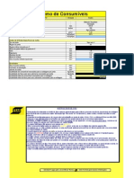 Cálculo-Solda V Consumo de Eletrodo Revestido 7018-4mm