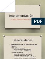 Implementación