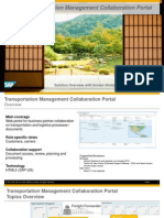 Sap TM Portal