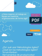 ¿Cómo Mejorar El Trabajo en Equipo de Nuestras Organizaciones de Forma Ágil