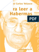 Para a Leer Habermas-Velasco Juan Carlos