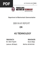 Download 4g Technology 2009 by Gaurav SN27921861 doc pdf