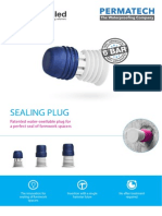 Sealing Plug: Patented Water-Swellable Plug For A Perfect Seal of Formwork Spacers