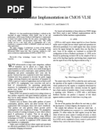 LFSR Implementation in CMOS VLSI