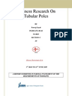 Business Research On Tubular Poles