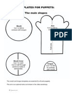 Templates For Puppets: The Main Shapes