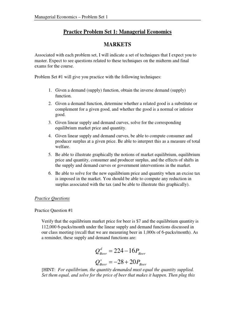 Practice Problems | PDF
