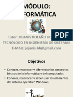 MÓDULO INFORMATICA