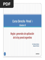Reglas de Aplicación de La Ley Penal 