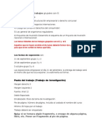 Los Temas de Los Trabajos Grupales Son 6