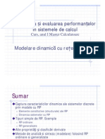 Modelarea si evaluarea performantelor 2