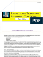 2014 Transition Assesments - Matrix