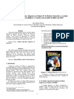 Os Efeitos Especiais Do Filme Regresso Ao Futuro II de Robert Zemeckis e o Estudo Das Possibilidades Tecnológicas Se Existisse Um Remake Do Filme em 2014