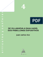 4. de Villanueva a Zaha Hadid, Dos Pabellones Expositivos