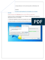 Instructions To Setup Ubuntu 14