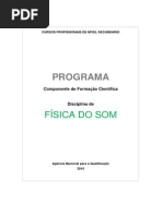 Programa Física Do Som