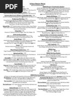 Download Dinner and Brunch Menu for Urban Eats Arts and Music Cafe by Urban Eats Arts and Music Cafe SN279271077 doc pdf
