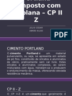 Cimento Portland Composto Com Pozolana – CP II