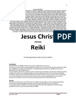 Jesus Christ, Reiki, Occult and New Age