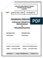 PP08 03 (Tindakan Pembetulan Pencegahan & Penambahbaikan)