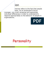 Personality Final