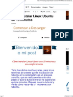 Cómo Instalar Linux Ubuntu en 15 Minutos - Taringa!