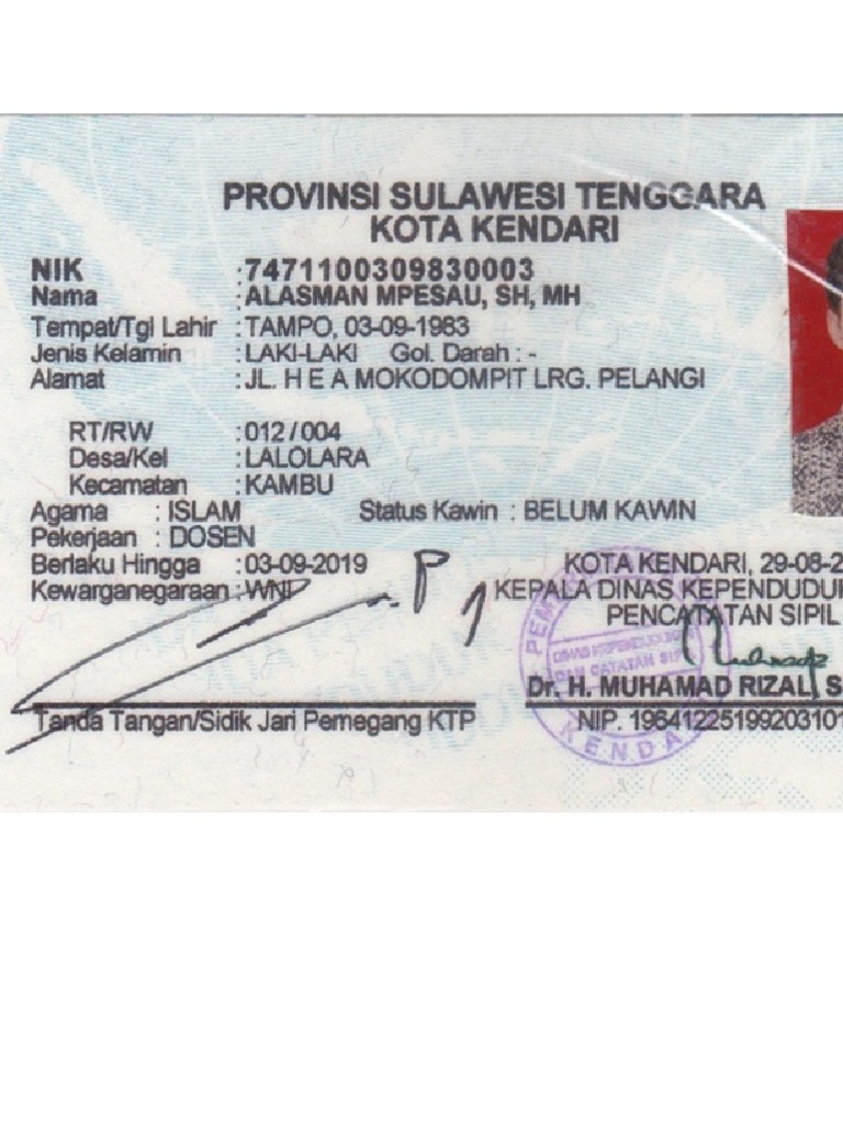 Edit KTP | PDF