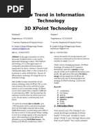 Download 3D XPoint by Rajkumar SN279324757 doc pdf