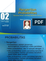 2 Statistika-TM-Pengertian Peristiwa Probabilitas Relatif