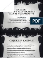 Kaedah Expost Facto Presentation