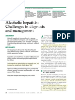 Alcoholic Hepatitis Challenge in Dx and TX Clev Clinc 2015