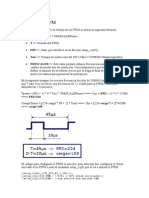 Cálculo Del PWM