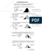 2 Sampling Distribution Problem Answers PDF