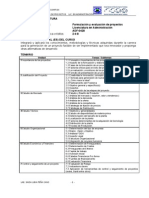 Antologia de Form y Eval de Proy 2008 Admon